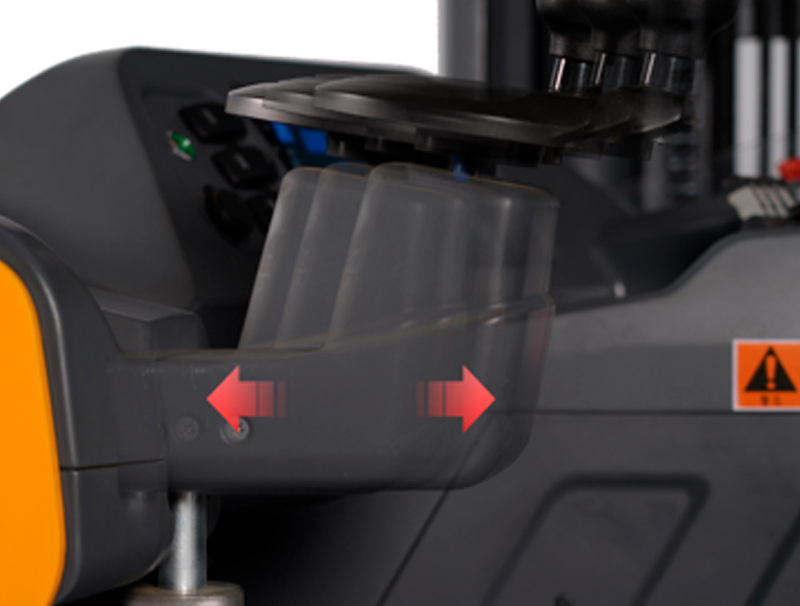 Montacargas retráctil de la serie deluxe