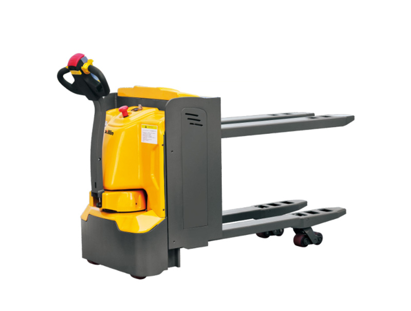 Transpaleta de dos pisos