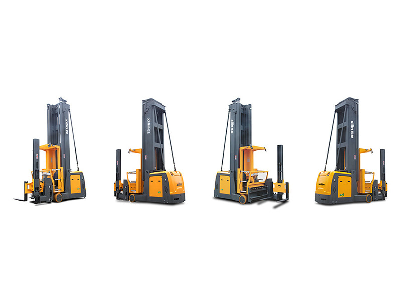 Montacargas para pasillos muy estrechos (hombre arriba)