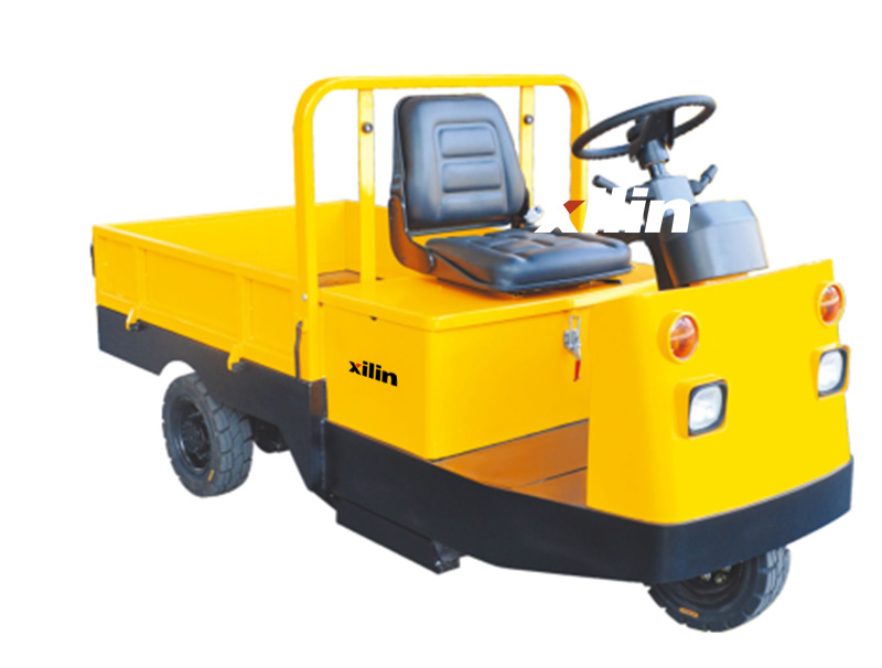 Camión plataforma eléctrica