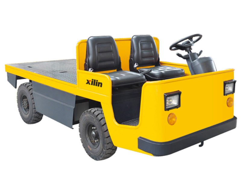 Camión plataforma eléctrica