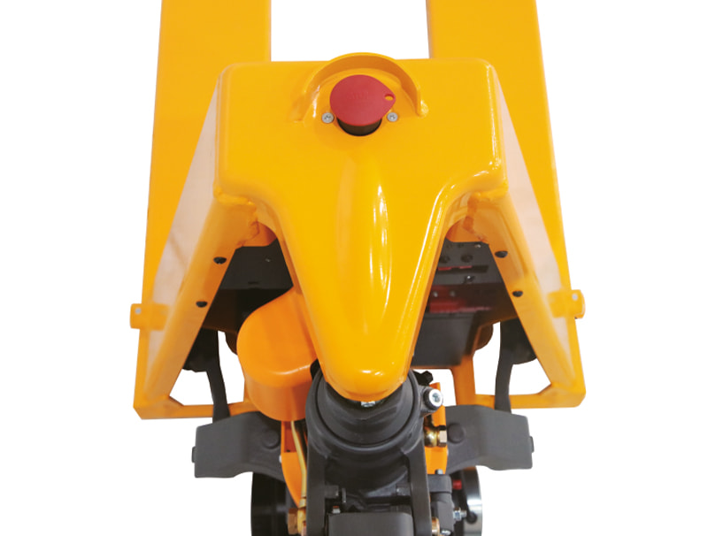 Traspaleta con motor de iones de litio