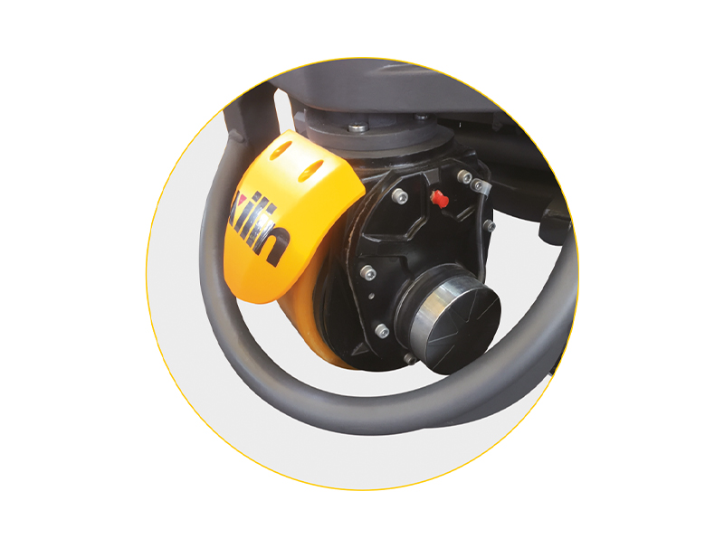 Transpaleta con motor de iones de litio