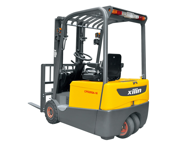 Montacargas elevadora eléctrica avanzada de 3 ruedas