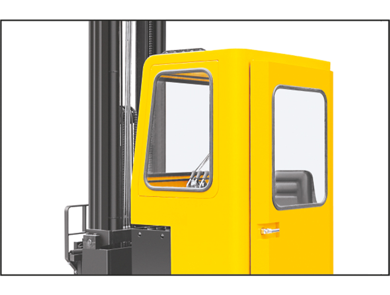 Montacargas retráctil eléctrica
