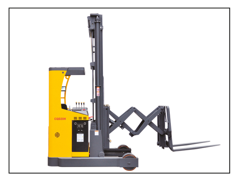 Montacargas retráctil eléctrica